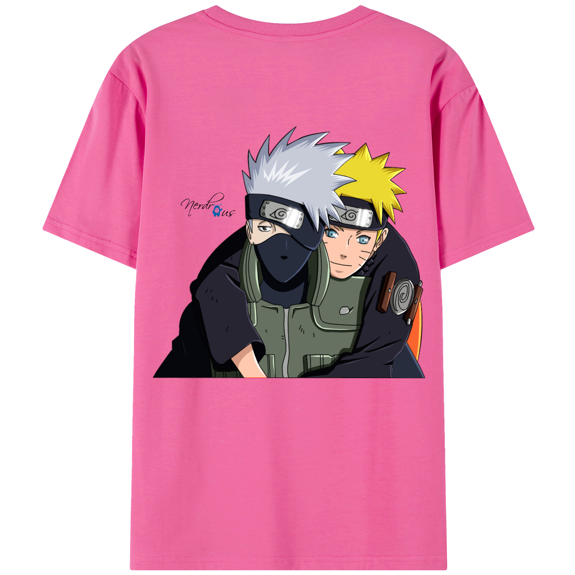 （画像用） NARUTO -ナルト- はたけ カカシ Hatake Kakashi レディース半袖Tシャツ(バックプリント)